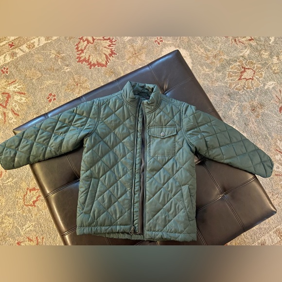 Boys forest green jacket - Picture 1 of 2